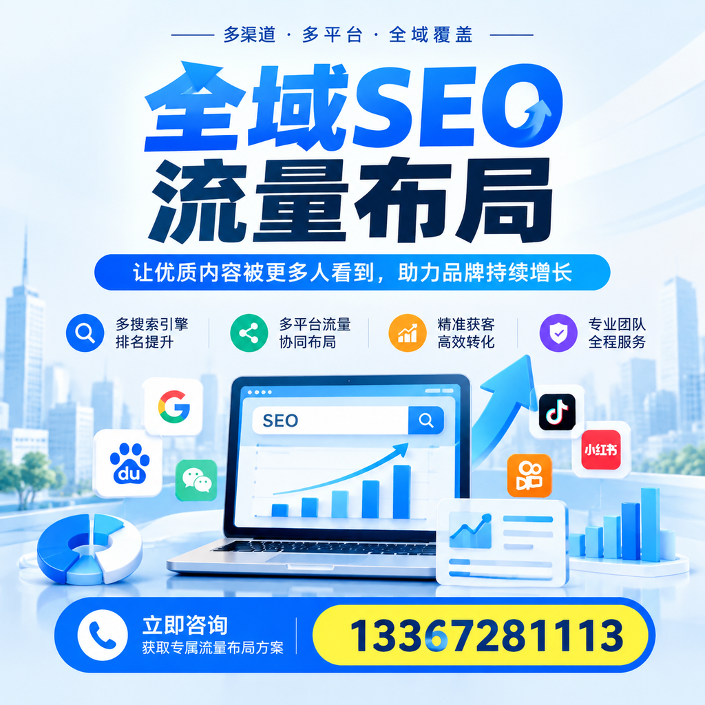 全域SEO流量布局工具推荐:上饶企业的选择清单